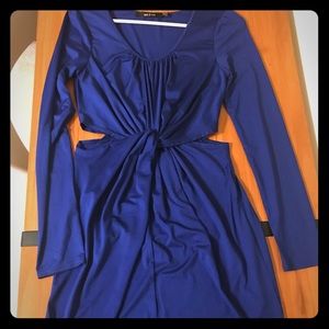 Royal blue dress